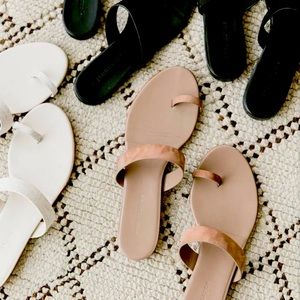 NWOT Jenni Kayne Leather Strap Sandal in Tan Sz 38